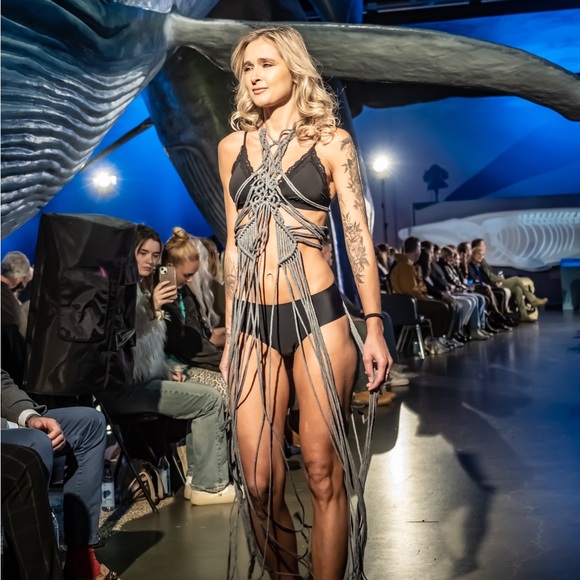 Handmade Macramé Rope Dress - Picture 7 of 15